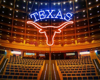 Longhorn Cow Neon Sign, Longhorn Head Skull Led Sign, Texas Neon Sign, Gift for Boyfriend, Animal Wall Art, Wall Decor, Living Room Decor