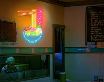 Delicious Flying Noodles, Japanesse Ramen Sign, Neon Ramen Sign Ramen Neon Sign Ramen Bowl Neon Sign Japanese Anime Ramen Sign Ramen Led