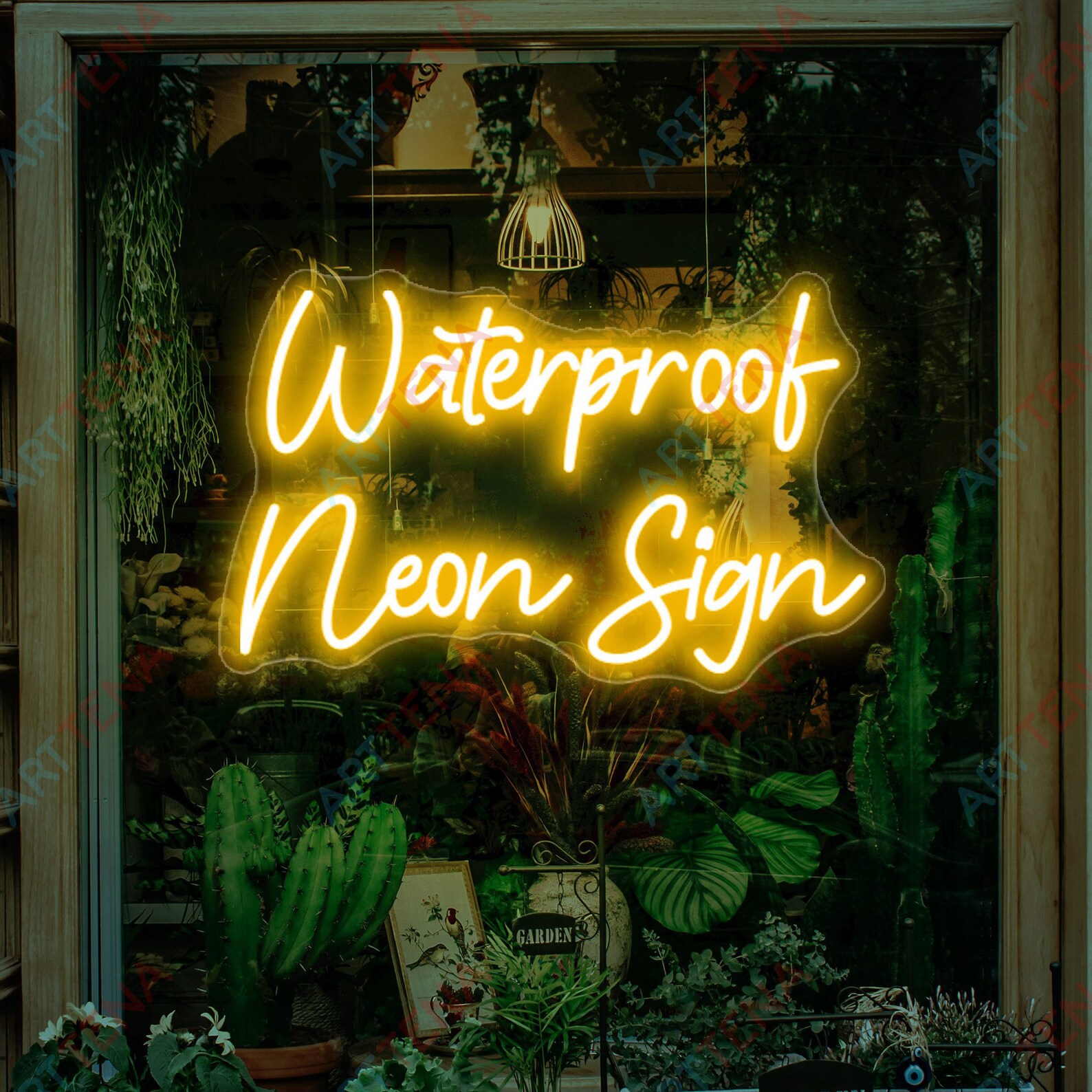 Outdoor Neon Sign Father's Day Gift Custom Waterproof Signs Custom ...