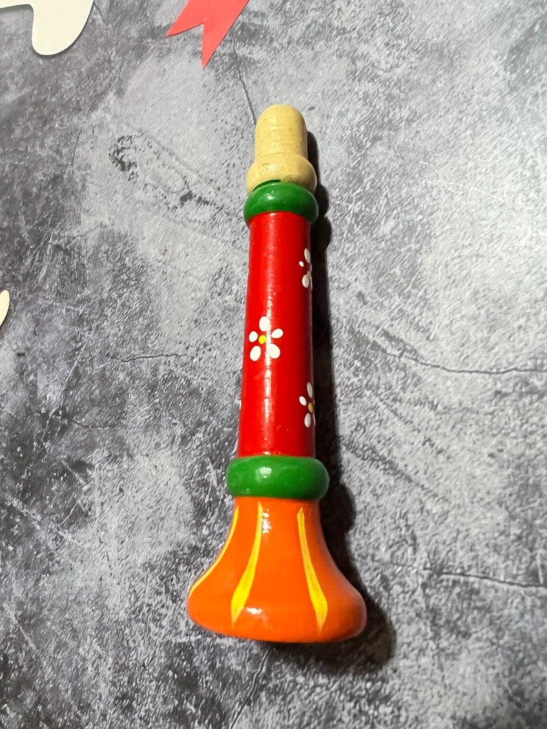 4-teiliges Holzinstrumenten-Set in Rot, Montessori Holzspielzeug-Instrumenten-Kit für Kleinkinder, Baby-Musikinstrument, Musikinstrument, Holzspielzeug Bild 8