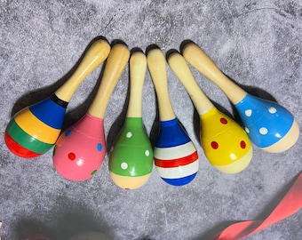 Montessori Wooden Toys for Toddlers, Wooden Hand Hammers for Babies 6-12 months, Baby Boys Girls Gifts,Infant Toys,Wooden Sensory Toys