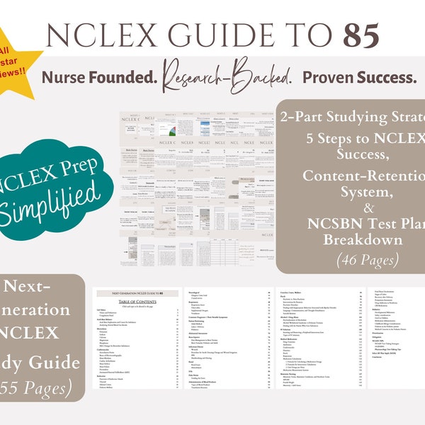 Ngn Nclex Guide Etsy