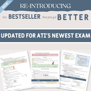 ATI RN comprehensive predictor study guide for ati exit exam 2026 Nursing School Exit Exam Success: ATI RN Comprehensive Predictor & ATI Nursing Exit Exam Study Guide. Dominate Your Nursing School Exit Exam and be done with being a student nurse! Pass your ATI exam