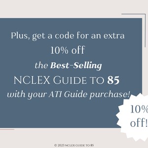 Boost Your Nursing School Exit Exam Success: ATI RN Comprehensive Predictor & ATI Nursing Exit Exam Study Guide. Dominate Your Nursing School Exit Exam and be done with being a student nurse! Pass your ATI exam
