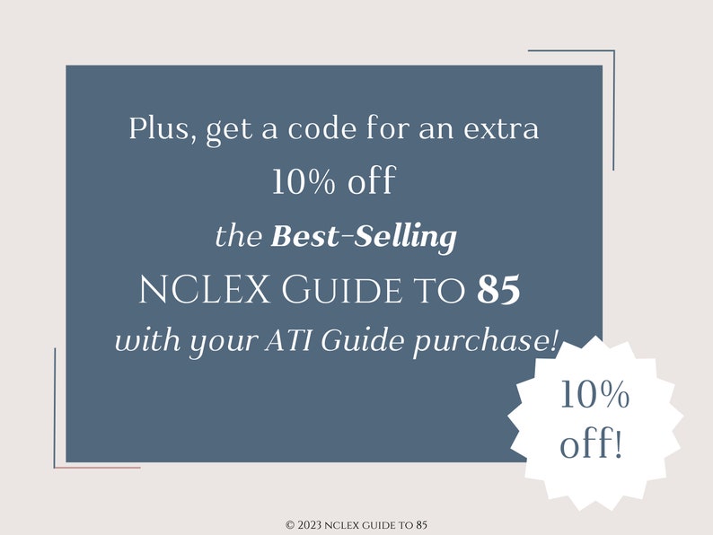 Boost Your Nursing School Exit Exam Success: ATI RN Comprehensive Predictor & ATI Nursing Exit Exam Study Guide. Dominate Your Nursing School Exit Exam and be done with being a student nurse! Pass your ATI exam