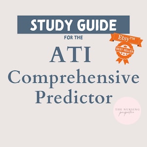 ATI Comprehensive Predictor Study Guide (digitale download)