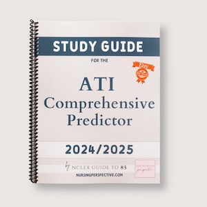 ATI Comprehensive Predictor Study Guide: 2025 Edition (Spiral Bound)