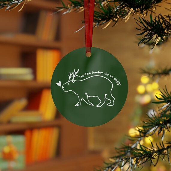 Capybara Dekoration Tier Wohn Dekor Geschenk zum Aufhängen für  Weihnachtsbaum Weihnachtsgeschenk Geschenk für Sie -  Österreich