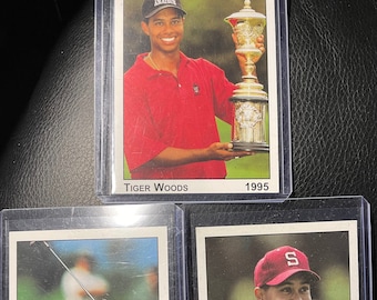 Tiger Woods - Tarjetas de novato originales