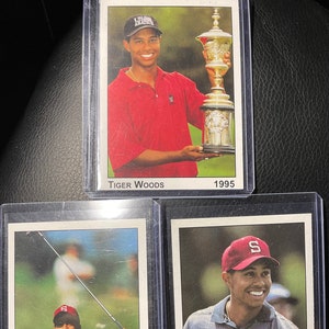 Tiger Woods - Tarjetas de novato originales