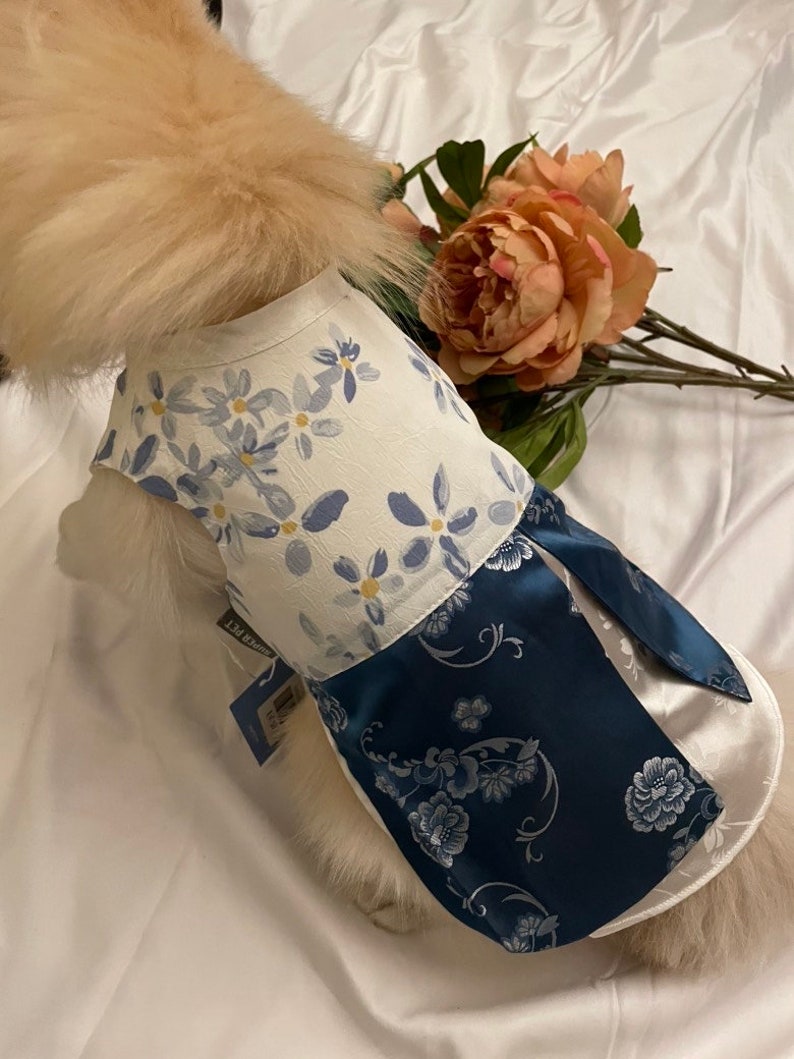 Pet Hanbok Clothing, Dog Clothing, Korean Traditional Hanbok for Pets