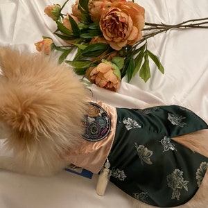 Pet Hanbok Clothing, Dog Clothing, Korean Traditional Hanbok for Pets, Korean Pet Costume, Dog Fashion, Dog Apparel, Puppy Hanbok Clothing image 5