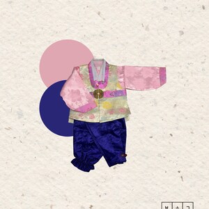 Boys&#39; Hanbok: Korean Traditional Clothing, New Year Costume, Age 8