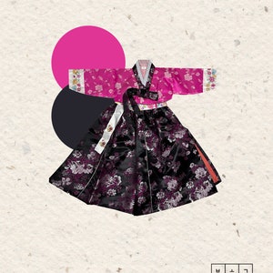 Baby Girl Hanbok (Size 2): Korean New Year Costume