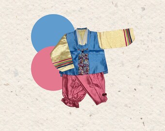 Boy Age 10, Kid Size Age 10, Hanbok, Boy, New Years baby hanbok, Hanbok kids, Korean Traditional Clothing, New Years Holiday Costume Boy