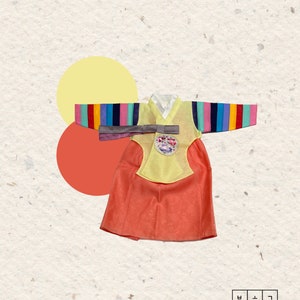 Girl&#39;s Hanbok: Traditional Korean Clothing, Age 3