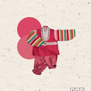 Boys&#39; Hanbok: Korean Traditional Clothing, New Year Costume, Age 8