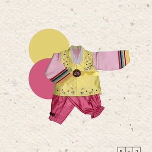 Boys&#39; Hanbok: Korean Traditional Clothing, New Year Costume, Age 8