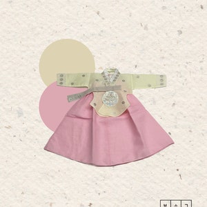 Baby Girl Hanbok (Size 2): Korean New Year Costume