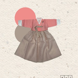 Baby Girl Hanbok: Korean Traditional Clothing, New Years Costume, Age 2
