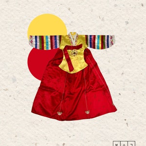 Girl&#39;s Hanbok: Korean Traditional Clothing, Age 9