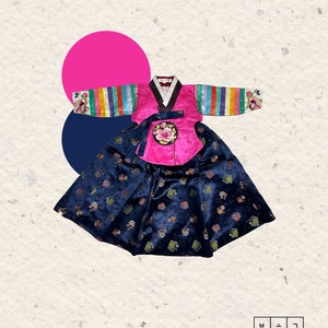 Baby Girl Hanbok: Korean Traditional Clothing, Age 2