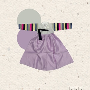 Girl&#39;s Hanbok: Korean Traditional Clothing, Age 5