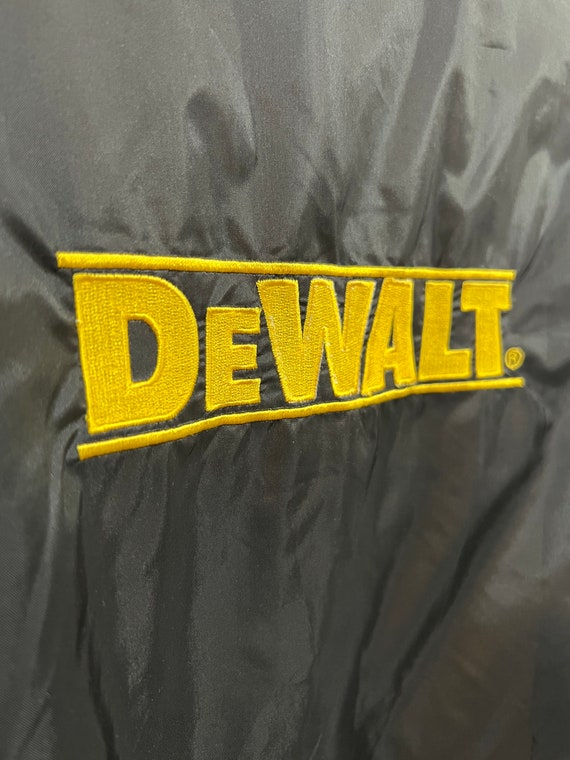 DeWalt NASCAR Style Bomber Jacket Vintage 90s - B… - image 3