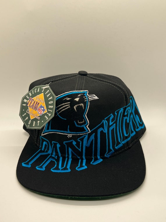 Carolina Panthers Vintage 90s the Game Snapback Big Logo Blockhead NFL Baseball Cap New With Tags Never Worn One Size FREE SHIPPING Etsy