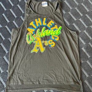 Débardeur Oakland Athletics vintage : MLB Streetwear des années 1990 (taille XL)