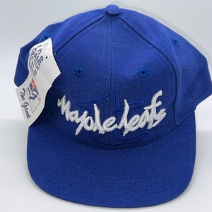 Toronto Maple Leafs Vintage 90er Jahre The Game Snapback Cap - NHL Hockey Baseball Cap - Neu mit Etikett - Deadstock - One Size - kostenloser Versand