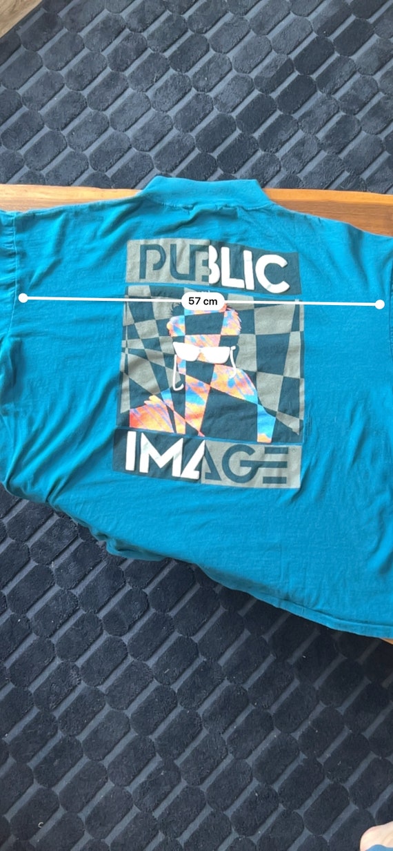 RARE Public Image Long Sleeve Shirt - Retro 90s S… - image 5