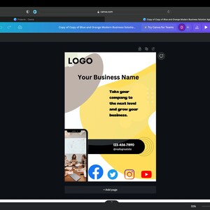 Business Logo with animation