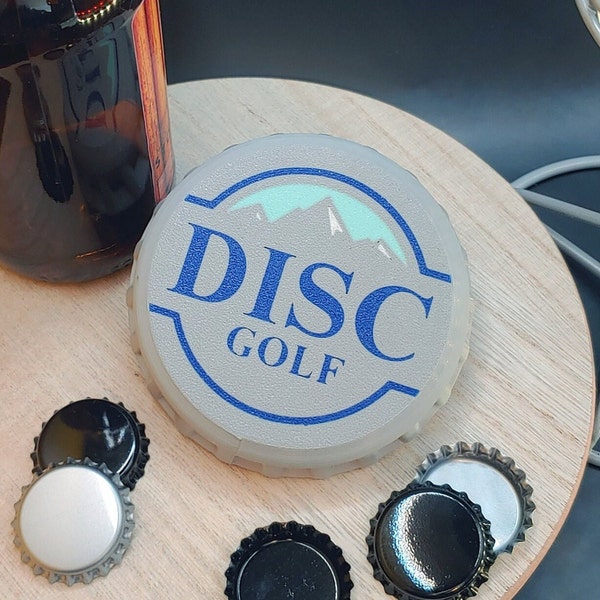 Bottlecap Mini Marker - Disc Golf - PDGA Legal Mini