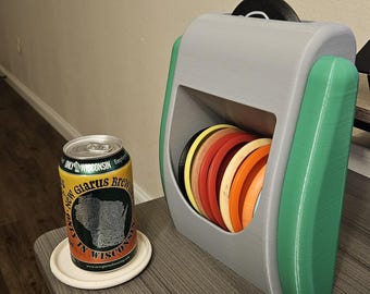 Mini Disc Golf Bag | Disc Golf  | Disc Golf Coaster | Disc Golfer Gift | Disc Golf Coffee Table | Disc Golf Centerpiece