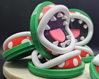 Chomp Plant Disc Golf Mini | Disc Golf | Disc Golfer Gift | 3D Chomp Disc Golf Mini Marker | Mini Disc | PDGA Legal Mini | PDGA Mini Marker