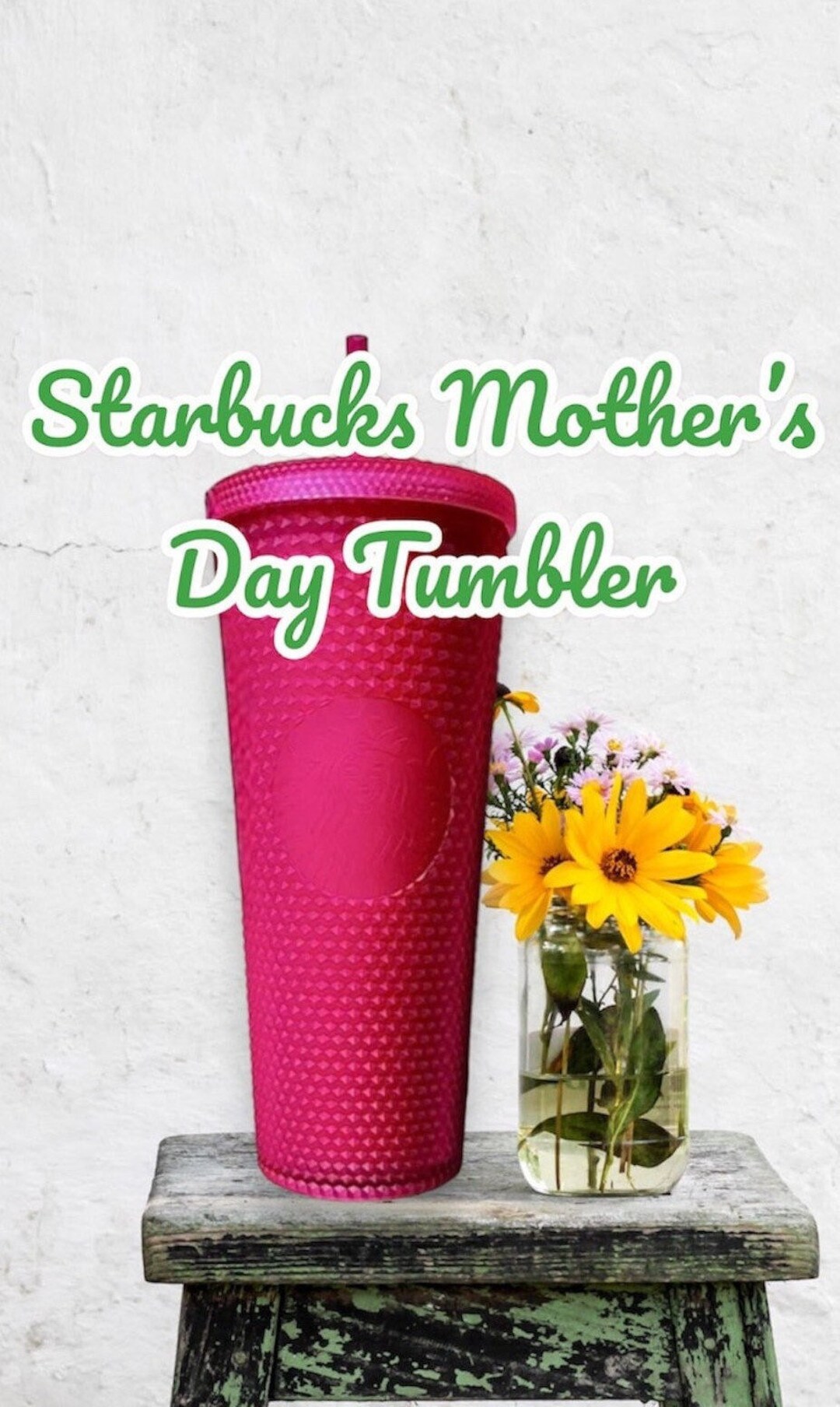 Starbucks Mothers Day Ruby Pink Special Edition Studded Bling Etsy UK