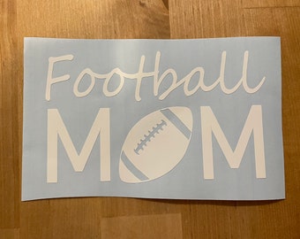 Sports mom car decal stickers baseball softball football