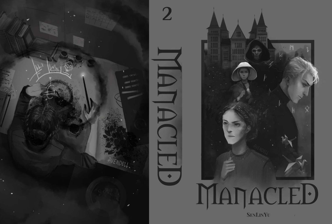 Manacled PDF Covers Etsy
