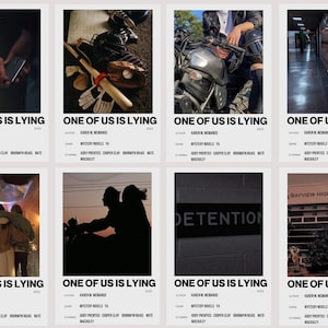 one of us is lying aesthetic polaroid - DIGITAL ITEM