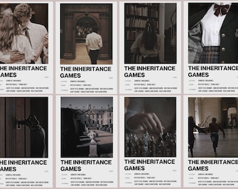 The Inheritance Games Aesthetic Polaroid Print – Handgefertigte digitale Kunst (15x10 inches)