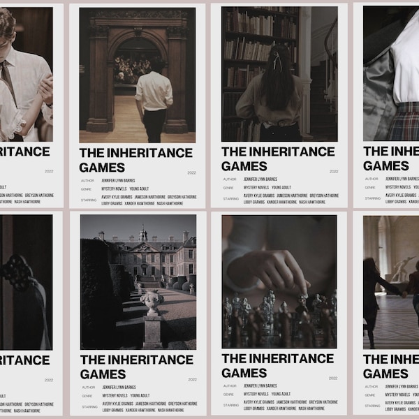 the inheritance games aesthetic polaroid - DIGITAL ITEM