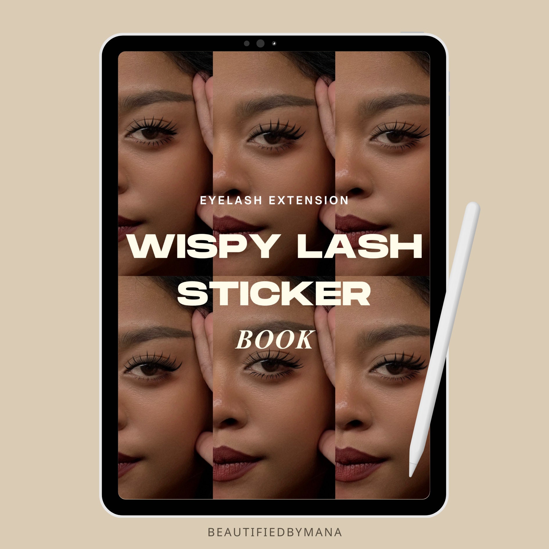 Lash Extensions Sticker Wispy Eyelash Extension Sticker Book | Lash Mapping, Client ...