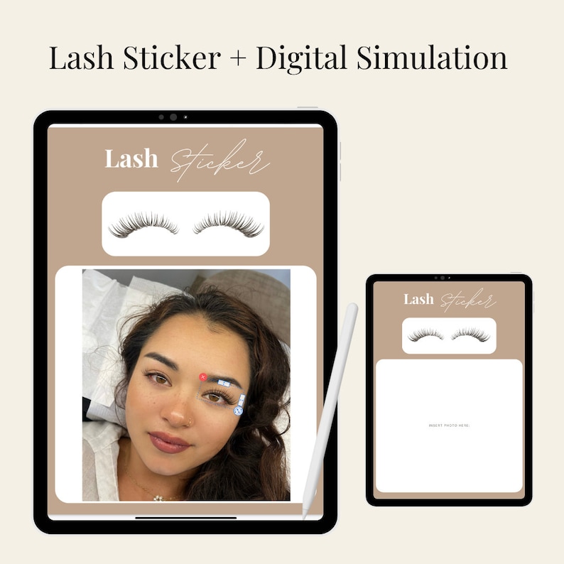 Lash Extensions Sticker Wet Kylie Lash Extension E-book + Sticker | Lash Mapping (digital ...