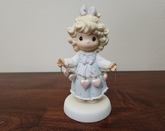 Vintage Precious Moments Figurine: "You Have Touched So Many Hearts" - Retired Collectible