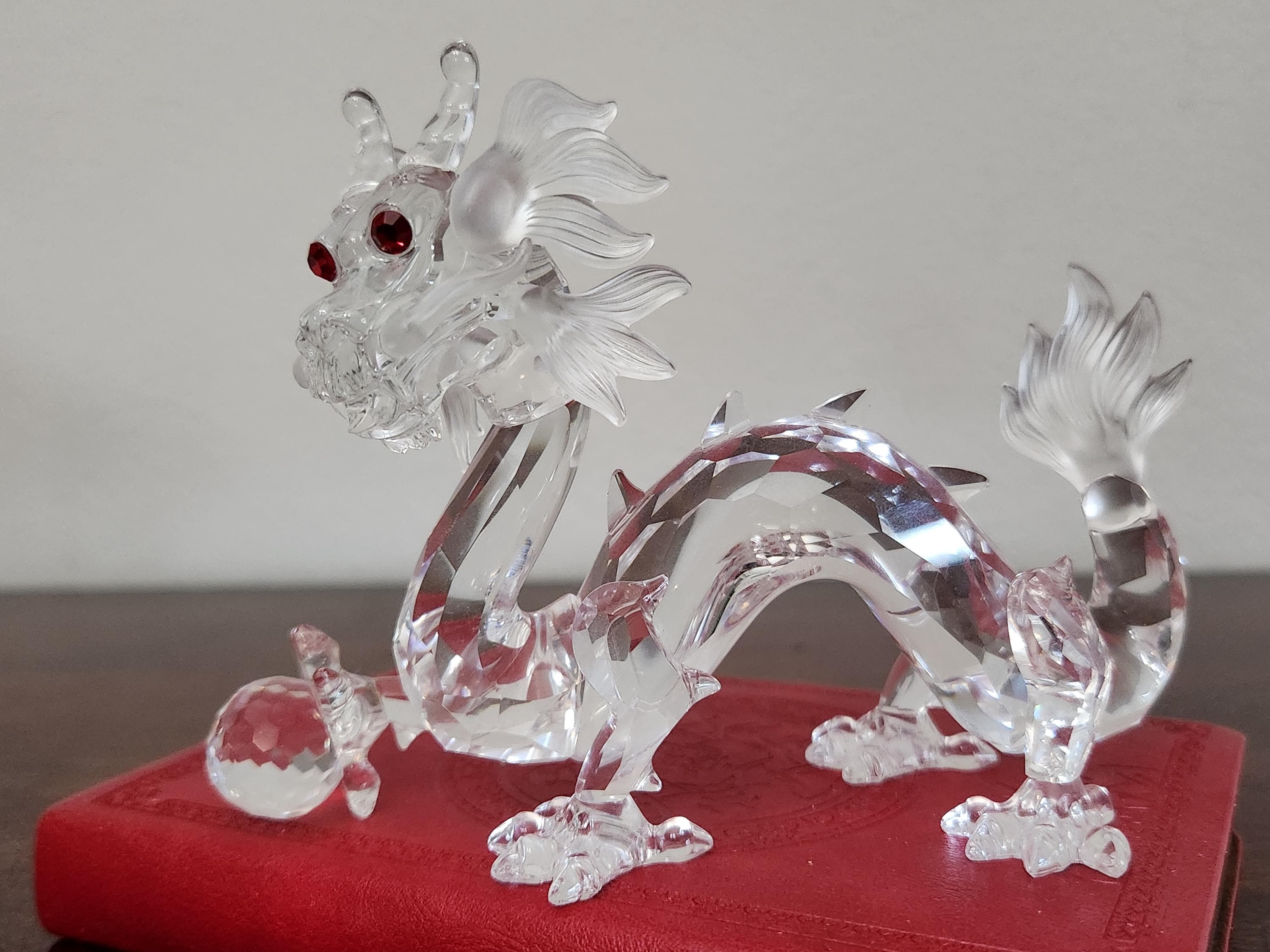 1997年ヴィンテージ スワロフスキークリスタル ドラゴンフィギュア
