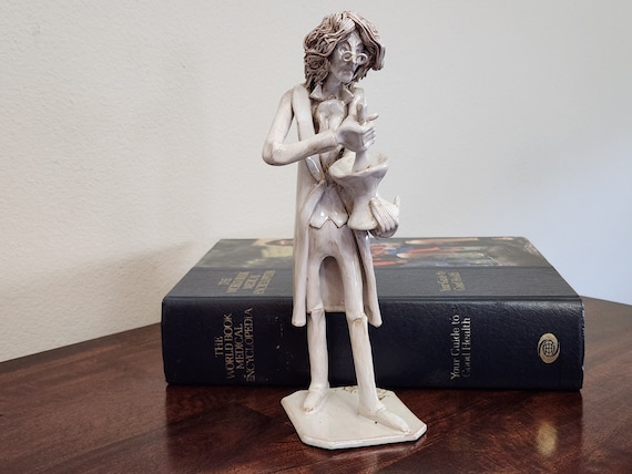 Vintage Dino Bencini Ceramic Alchemist Figurine, Italy, Signed - Etsy