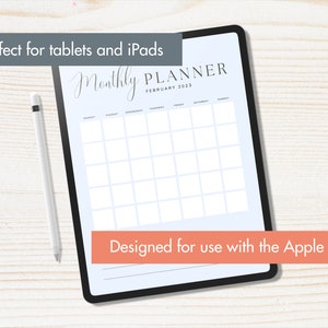 Monthly &amp; Weekly Printable Planner Bundle: Dateless Calendar - Etsy