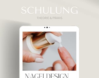 Training for nail design PDF and E-File | Gel Acryl advanced training and seminar for beginners / for training | DIY nail art and modelling