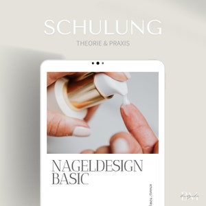 Training for nail design PDF and E-File | Gel Acryl advanced training and seminar for beginners / for training | DIY nail art and modelling